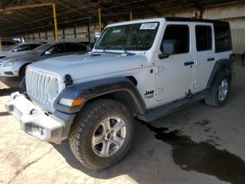  Salvage Jeep Wrangler