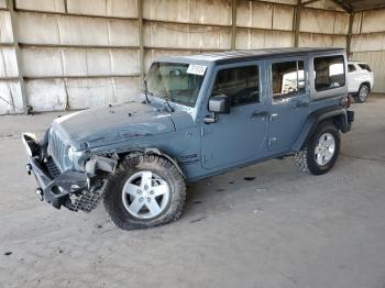  Salvage Jeep Wrangler