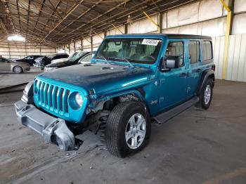  Salvage Jeep Wrangler