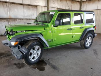  Salvage Jeep Wrangler