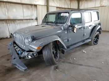  Salvage Jeep Wrangler