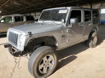  Salvage Jeep Wrangler