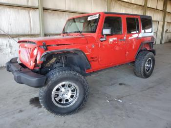  Salvage Jeep Wrangler