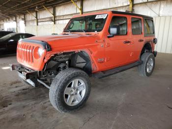  Salvage Jeep Wrangler