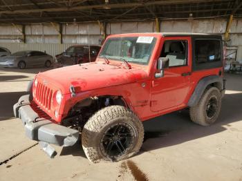  Salvage Jeep Wrangler