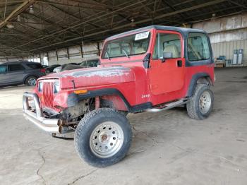  Salvage Jeep Wrangler