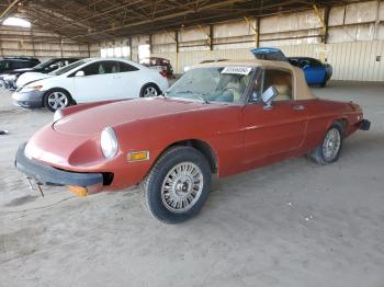  Salvage Alfa Romeo Spider