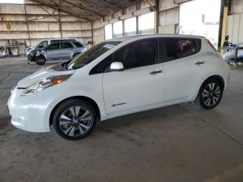  Salvage Nissan LEAF