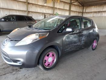  Salvage Nissan LEAF