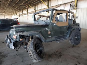  Salvage Jeep Wrangler