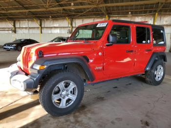  Salvage Jeep Wrangler