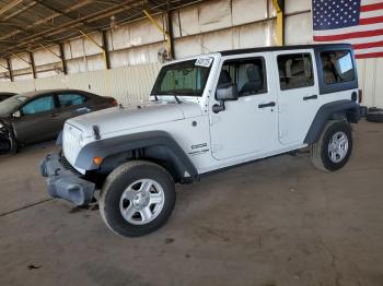  Salvage Jeep Wrangler