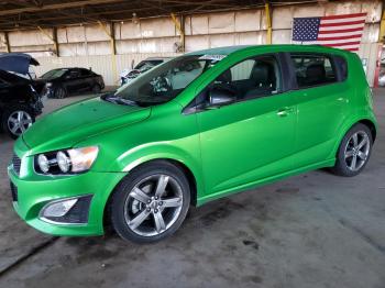  Salvage Chevrolet Sonic