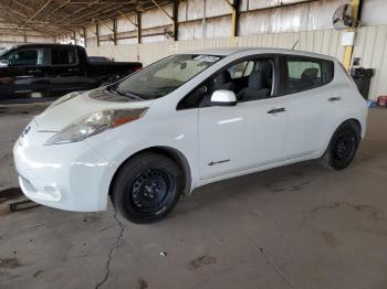  Salvage Nissan LEAF