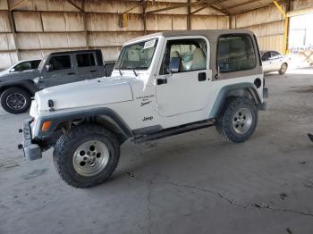  Salvage Jeep Wrangler