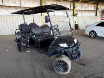  Salvage Aspt Golf Cart