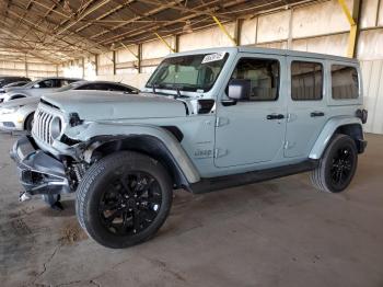  Salvage Jeep Wrangler