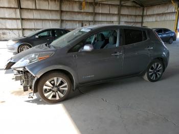  Salvage Nissan LEAF