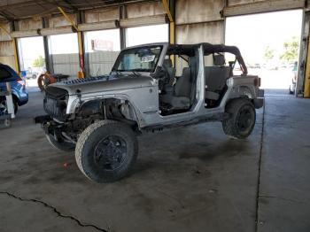  Salvage Jeep Wrangler