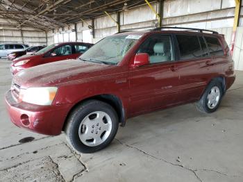  Salvage Toyota Highlander