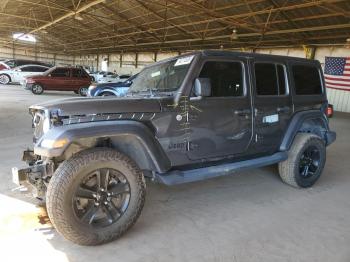  Salvage Jeep Wrangler