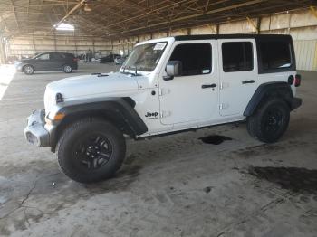  Salvage Jeep Wrangler