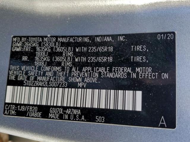 Toyota Highlander L Image 10