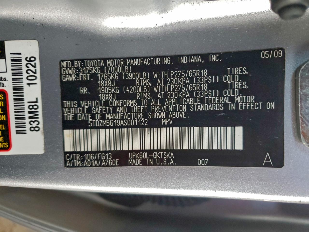 Toyota Sequoia Sr5 Image 12