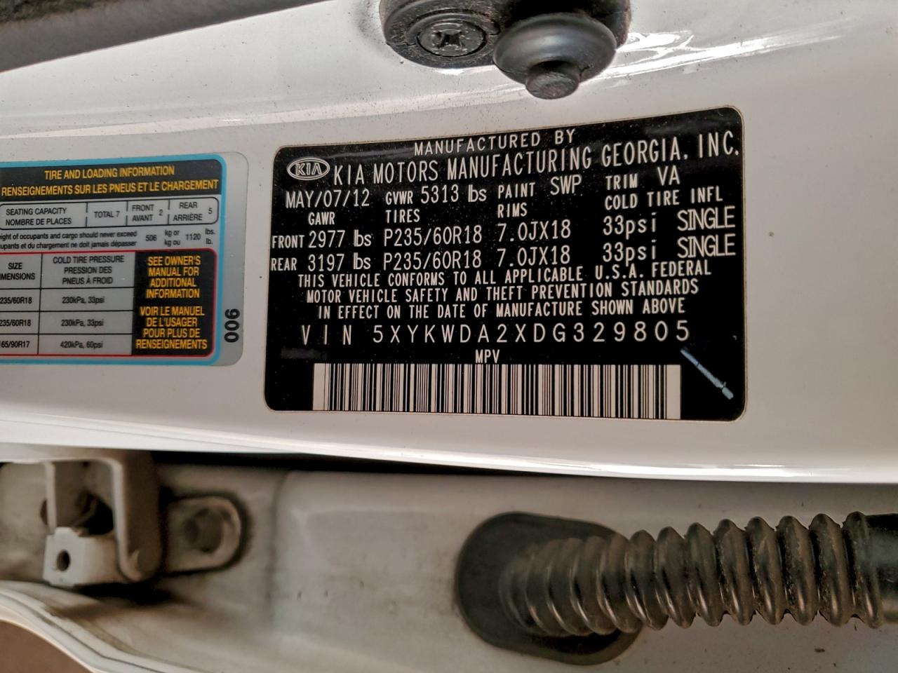 Kia Sorento Sx Image 3