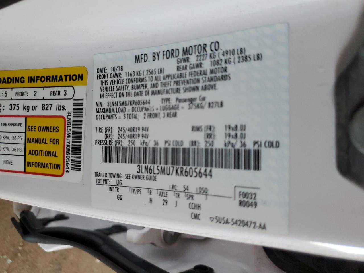 Lincoln MKZ Reserve Ii Image 10