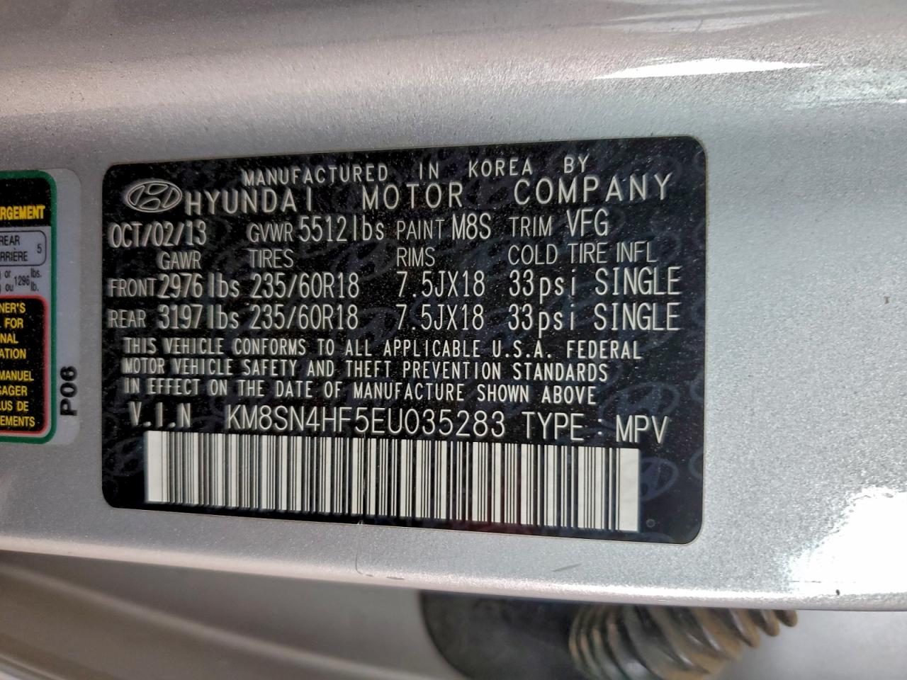 Hyundai SANTA FE Gls Image 9