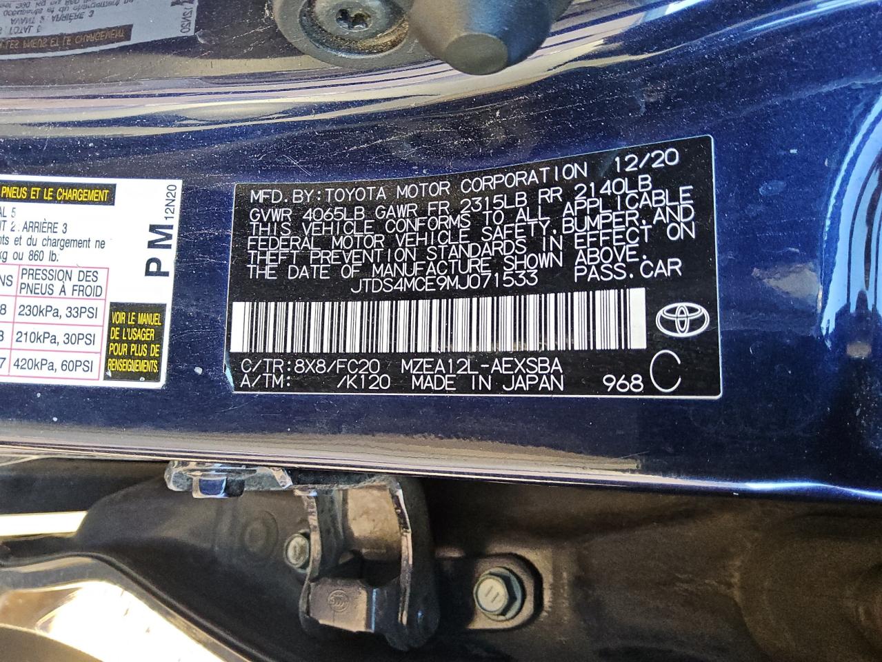 Toyota Corolla Se Image 9