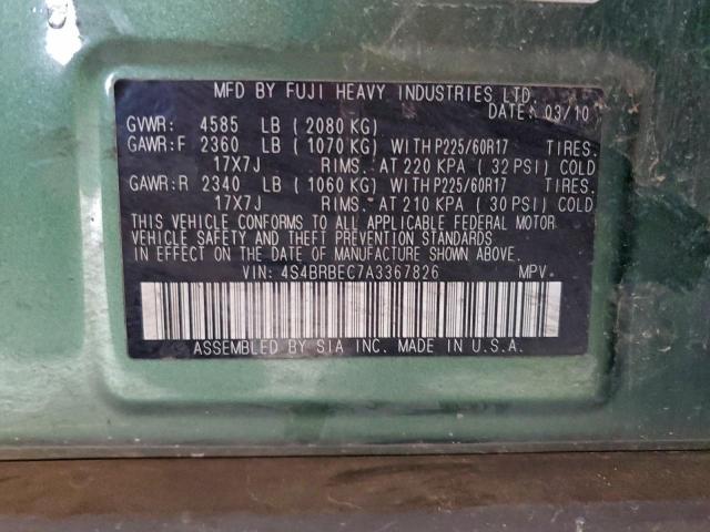 Subaru Outback 2.5i Premium Image 10