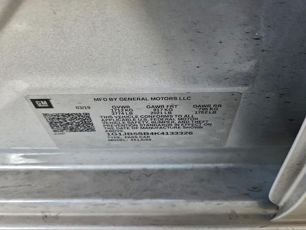 Chevrolet Sonic Ls Image 6