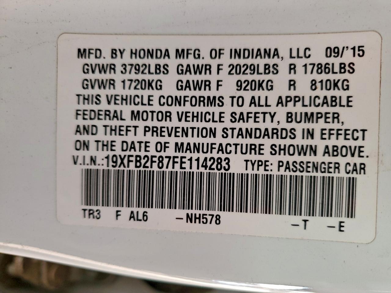 Honda Civic Ex Image 8