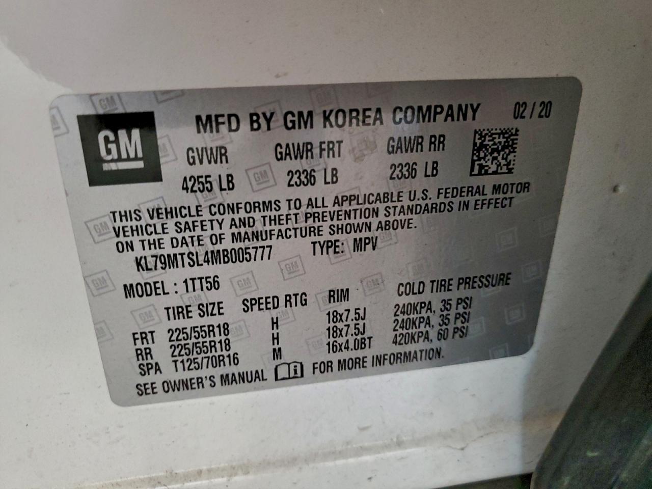 Chevrolet Trailblazer Rs Image 12