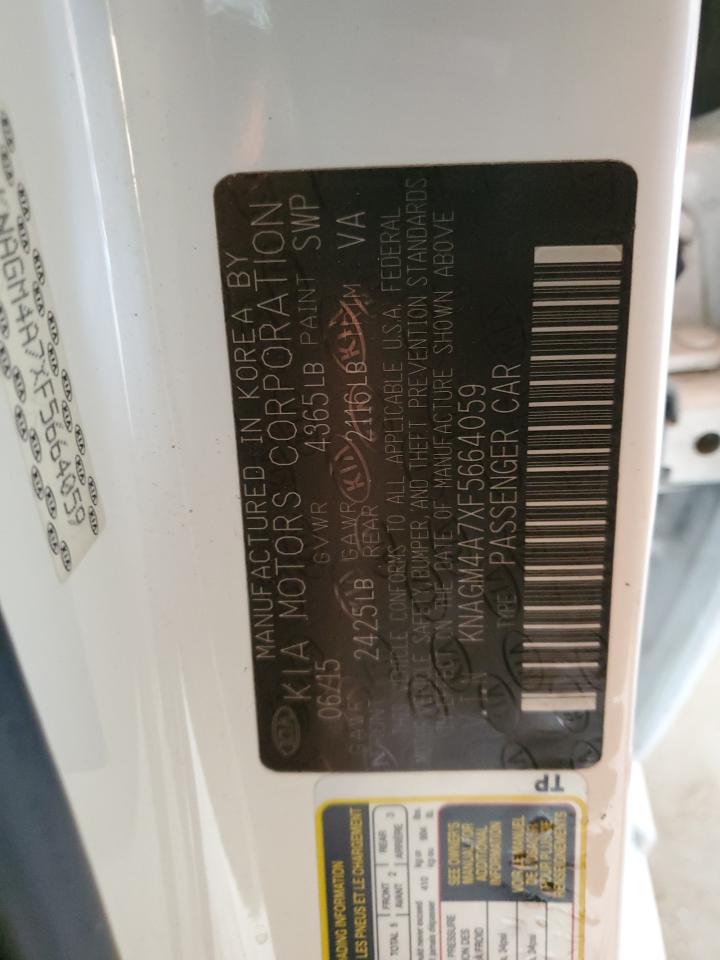 Kia Optima Lx Image 5