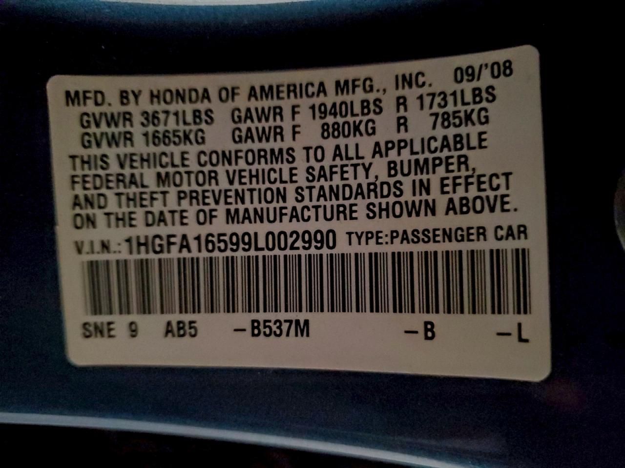 Honda Civic Lx Image 10