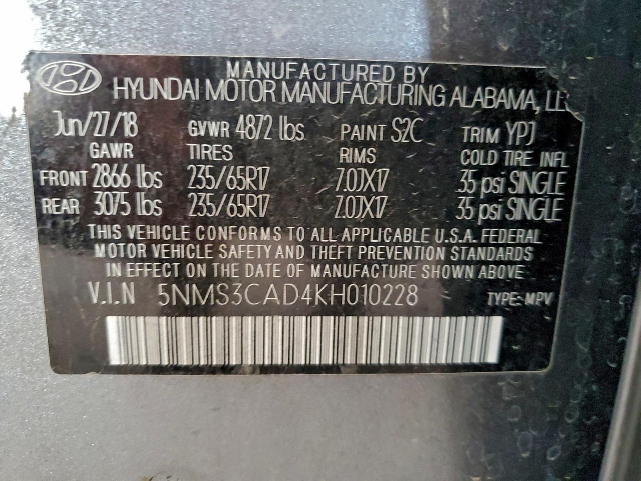 Hyundai SANTA FE Sel Image 4