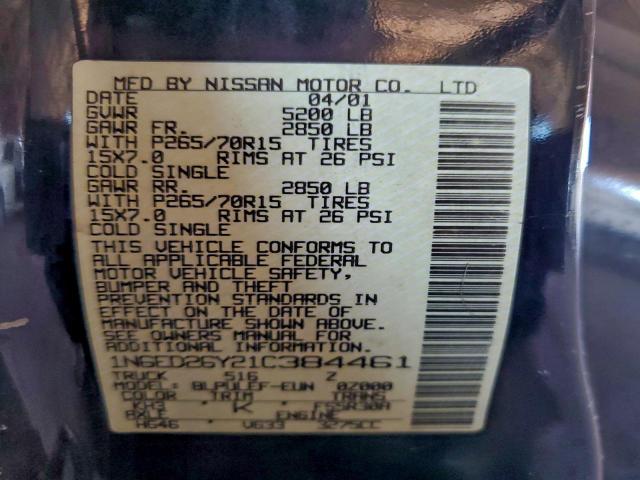 Nissan Frontier King Cab Xe Image 6