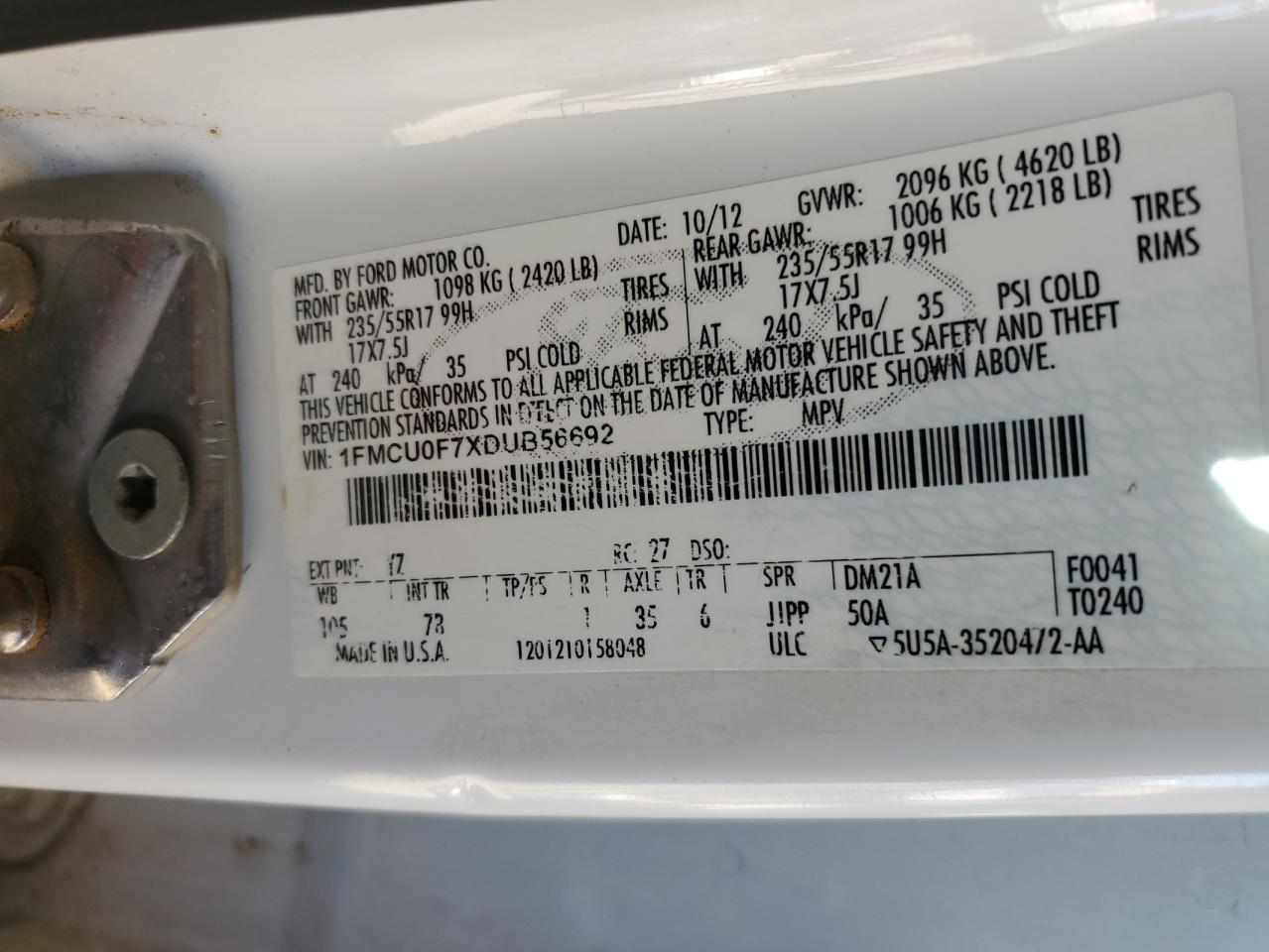 Ford Escape S Image 13