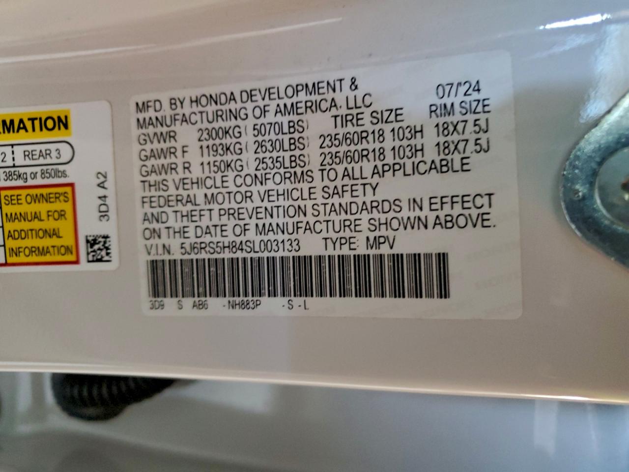 Honda Crv Sport-l Image 10