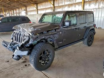  Salvage Jeep Wrangler