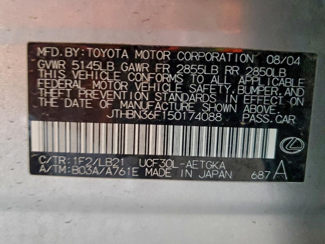 Lexus LS 430 Image 4