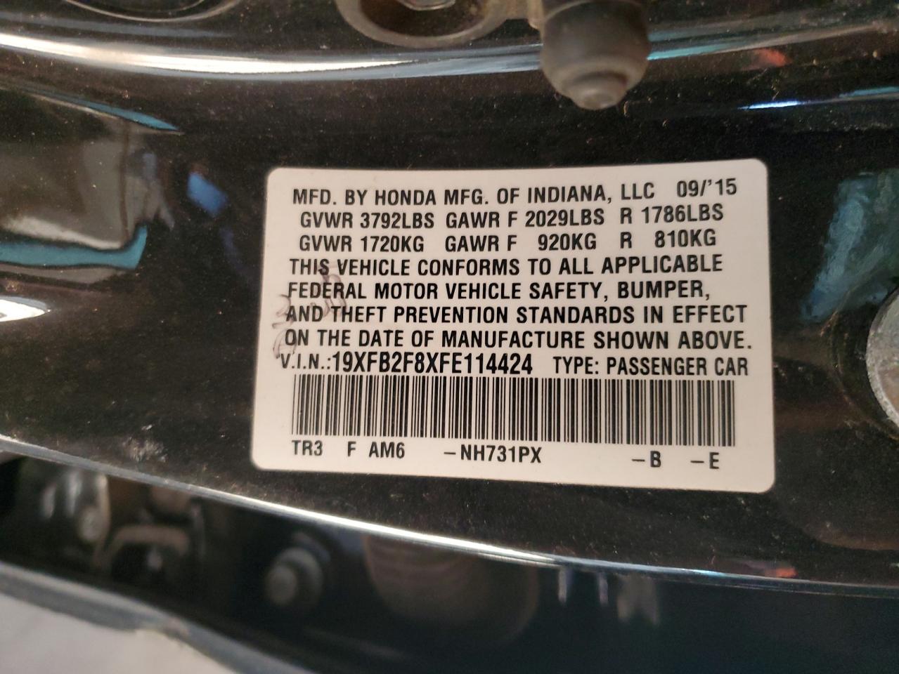 Honda Civic Ex Image 9