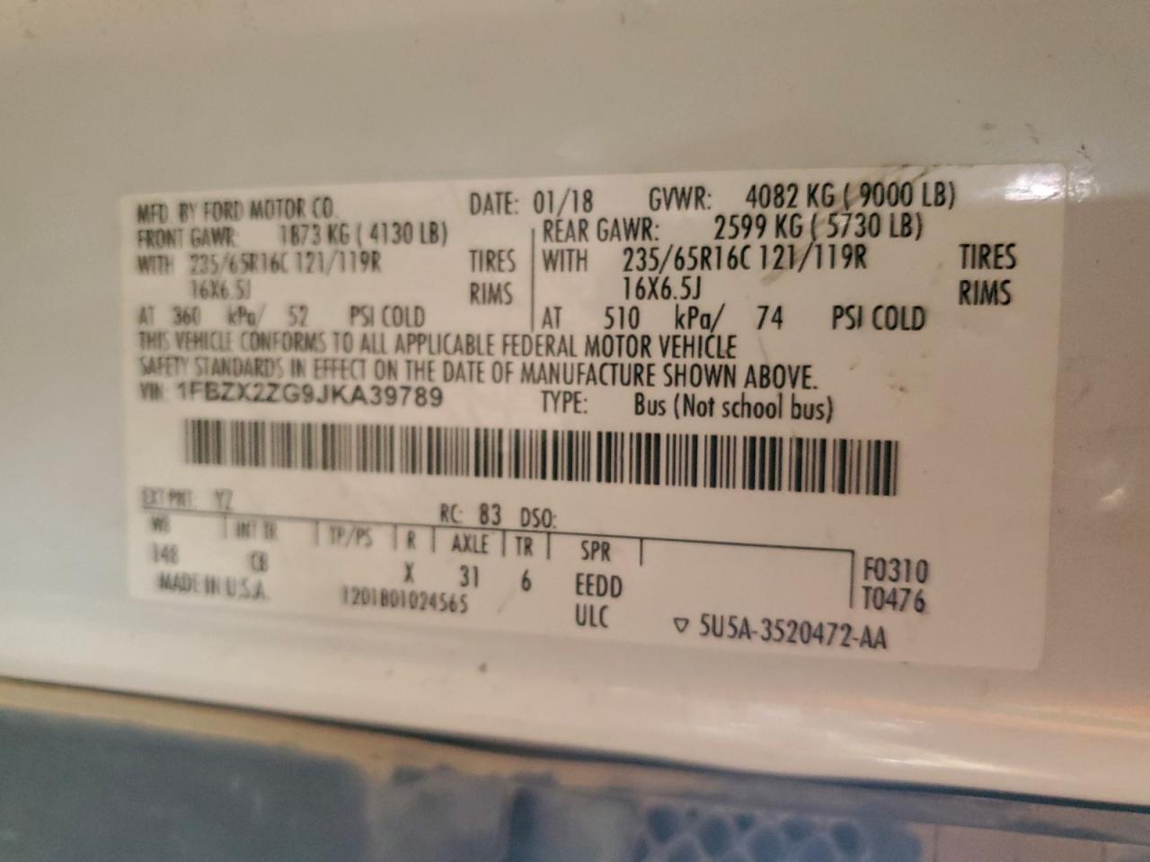 Ford Transit T-350 Image 9