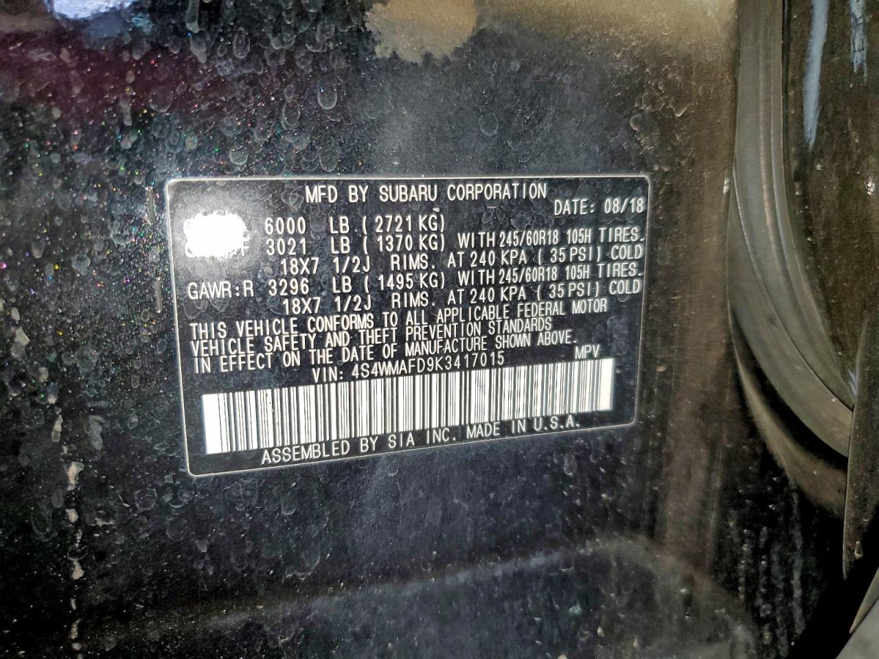 Subaru Ascent Premium Image 10