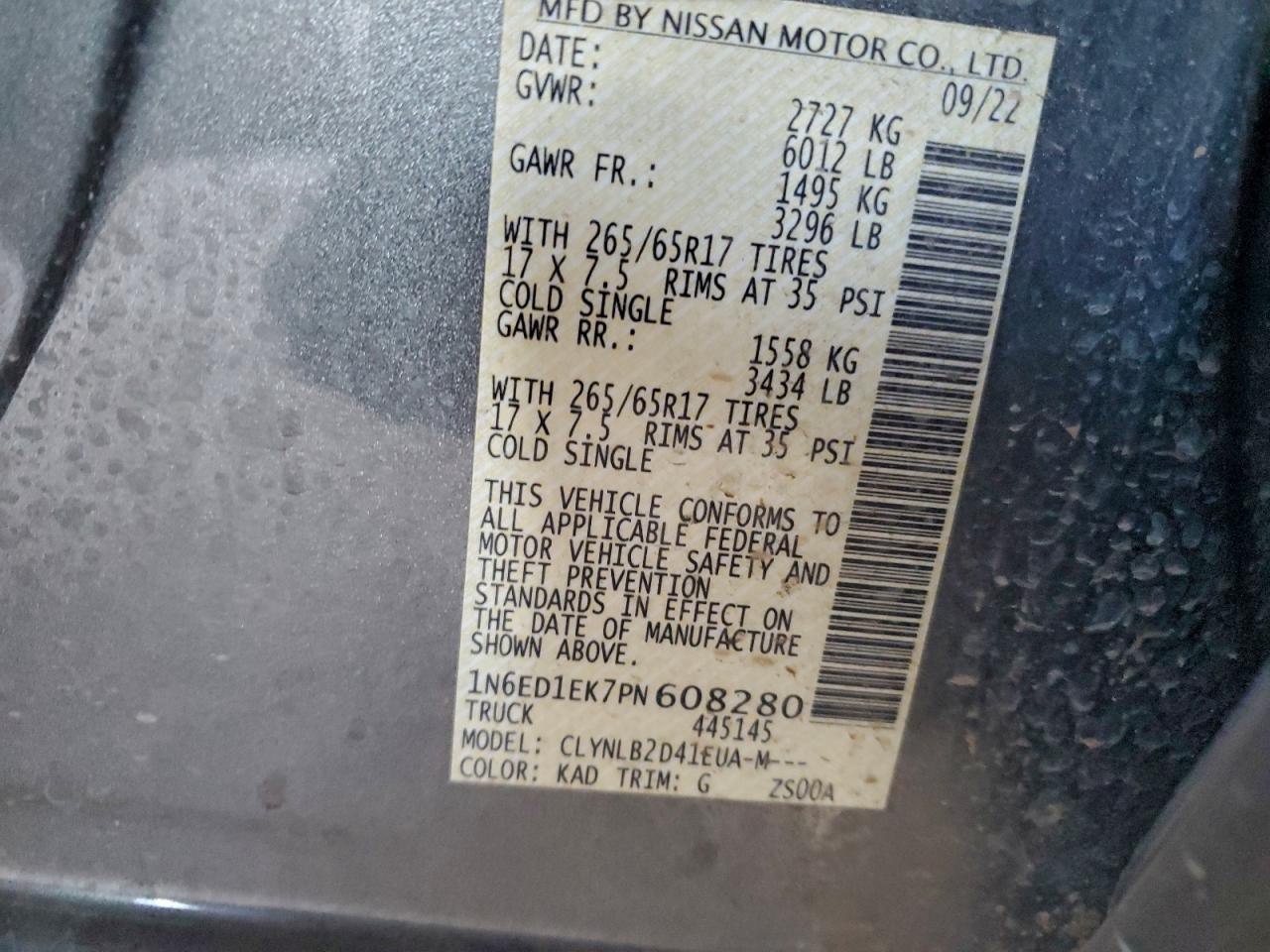 Nissan Frontier S Image 12