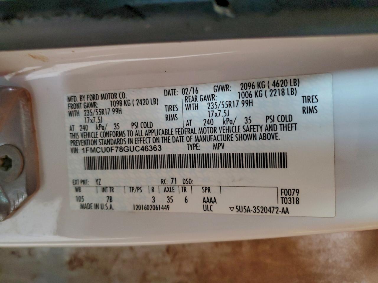 Ford Escape S Image 11