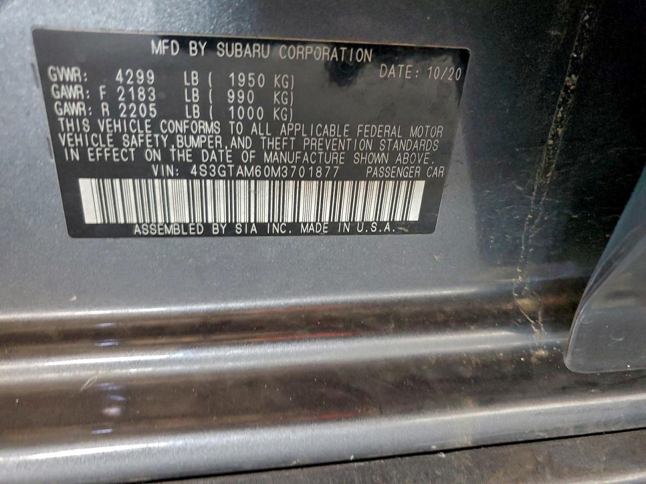 Subaru Impreza Sport Image 10